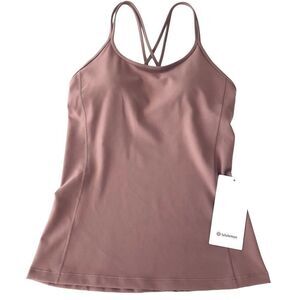 Lululemon Free To Be Tank Everlux Red Dust